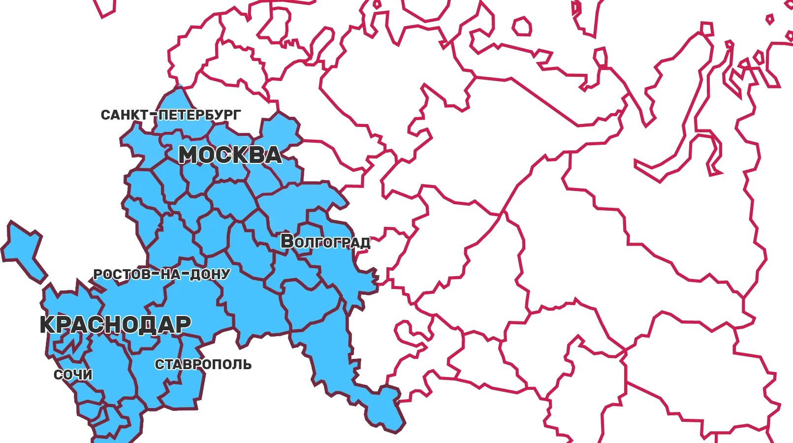 Карта в Сальске